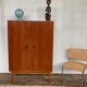 Vintage Scandinavian Teak Wardrobe with 2 doors