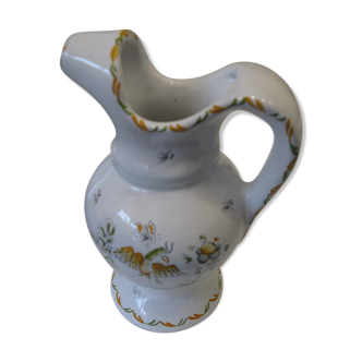 Moustiers water pitcher