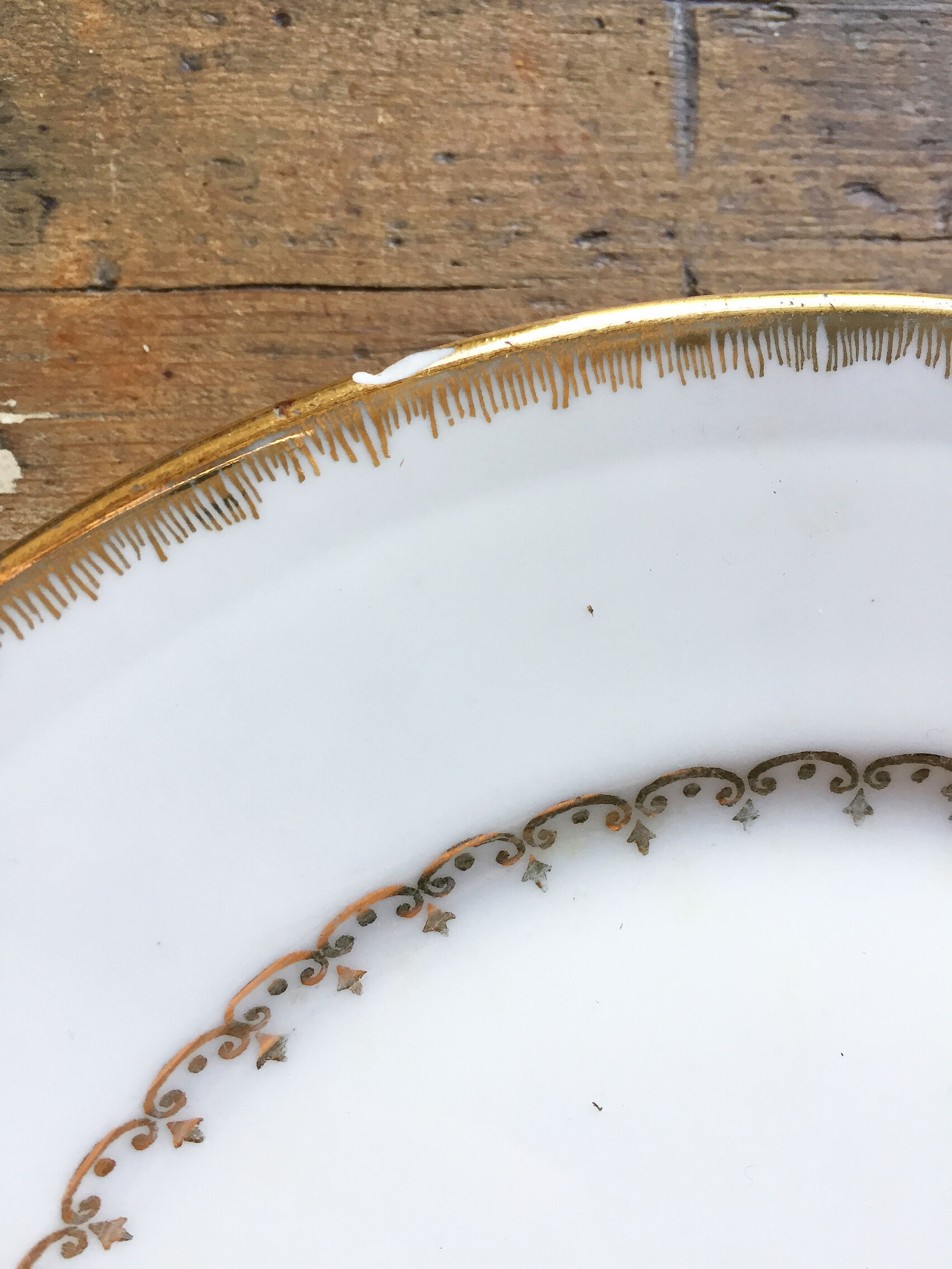 Set of plates and dessert dish Limoges