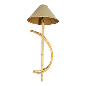 lampe de table en bambou - moderne