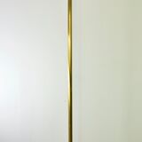 Floor lamp Gianfranco Frattini, metal gold and alabaster, Relco Milano
