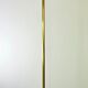 Floor lamp Gianfranco Frattini, metal gold and alabaster, Relco Milano