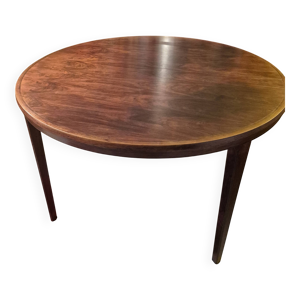 Table design danois années - palissandre rio