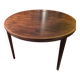 Danish table design from the 1960s in Rio rosewood.