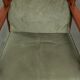 Set of 8 Art Nouveau/Jugendstil dining chairs with suede upholstery