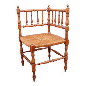 Old corner armchair