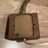 Pair of modular wall lights, Scandinavian design, 1950s.