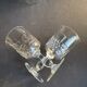 6 Verres à eau cristal soufflé et taillé – Art nouveau