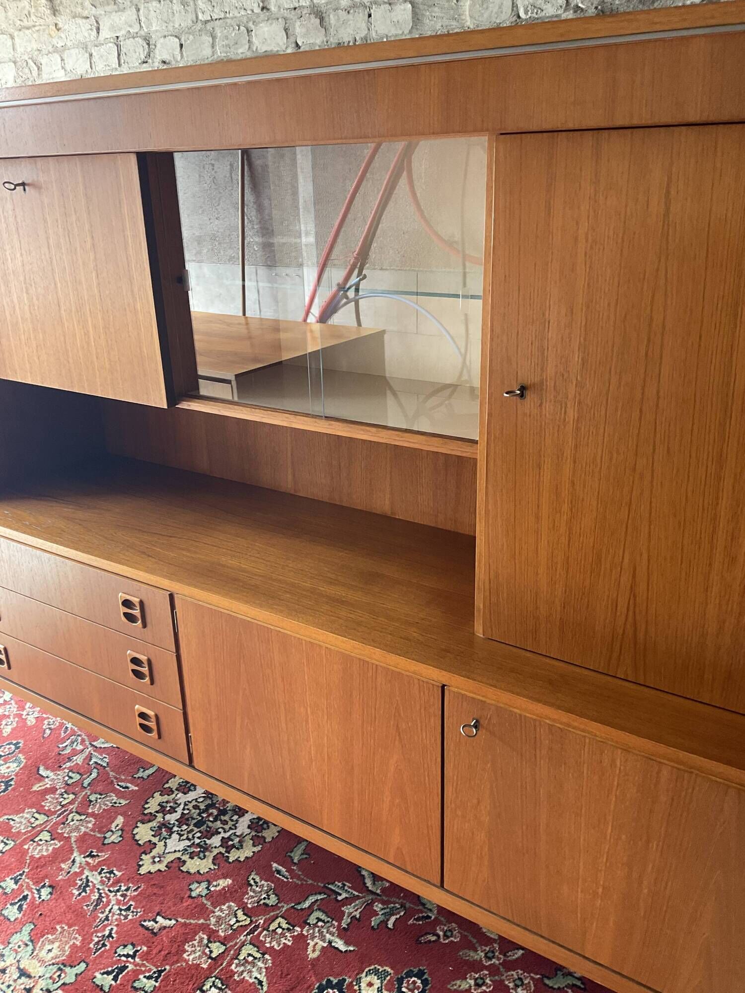 Buffet Enfilade Scandinavian bright bar from the 60s