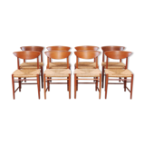 Model 316 Chairs by Peter Hvidt & Orla Mølgaard Nielsen