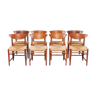 Model 316 Chairs by Peter Hvidt & Orla Mølgaard Nielsen