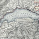 Antique Map Switzerland c1869 Keith Johnston Royal Atlas Hand coloured map