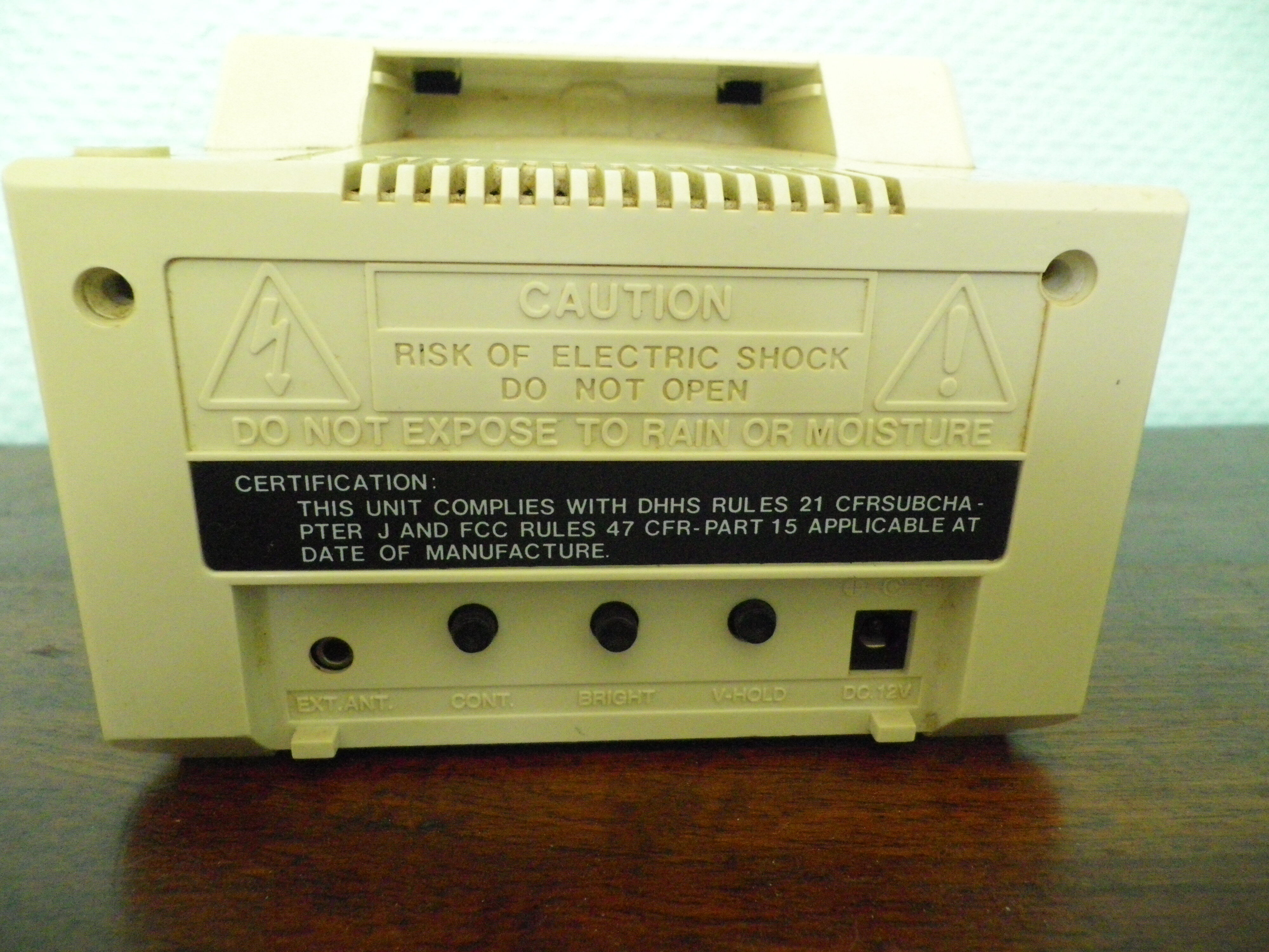 Mini TV TV-827 UNIVOX decoration - 70s/80s