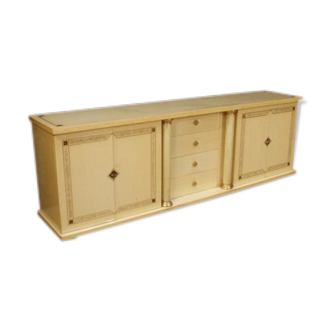 Buffet Italian exotic wood and brass