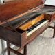 Mahogany piano table, J Jenkinson in London, before 1780.