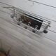 1960s aluminum coat rack