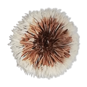 Juju hat naturel et blanc