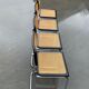 Set of 4 vintage chairs model Cesca B32 in black and chrome