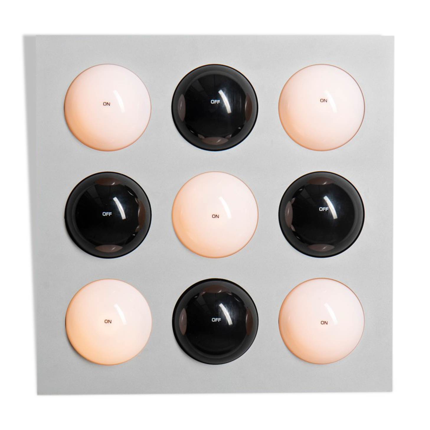 'Fifty Fifty' Wall lamp by Paul Talman