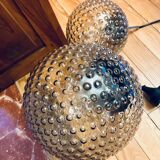 Pair of vintage chandeliers Design Motoko Ishi Rolf Kruger