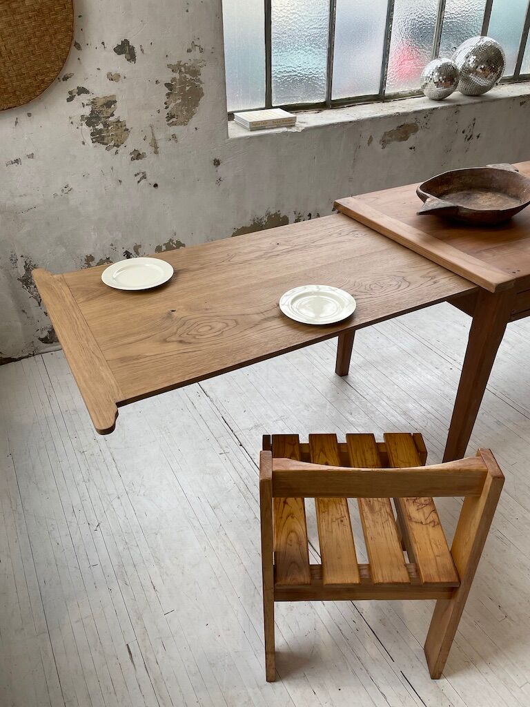 Cherry farm table - oak 2m60