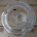 Soliflore vase in glass pattern fish and jellyfish