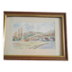Watercolor signed jf aambroise