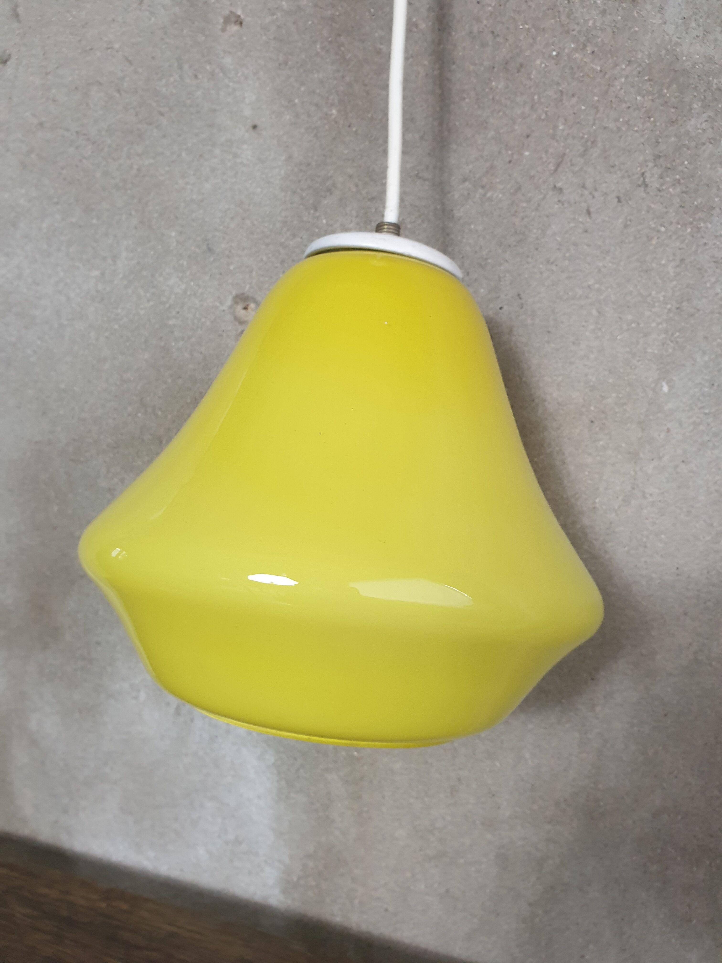 yellow hanging