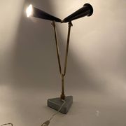 Mid-century double light table lamp, Italy 1960s