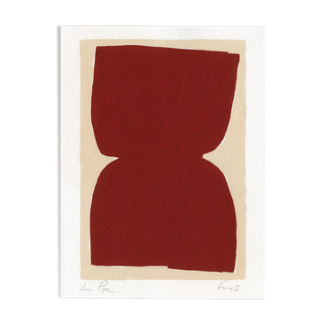 Peinture originale à la gouache « Formes »