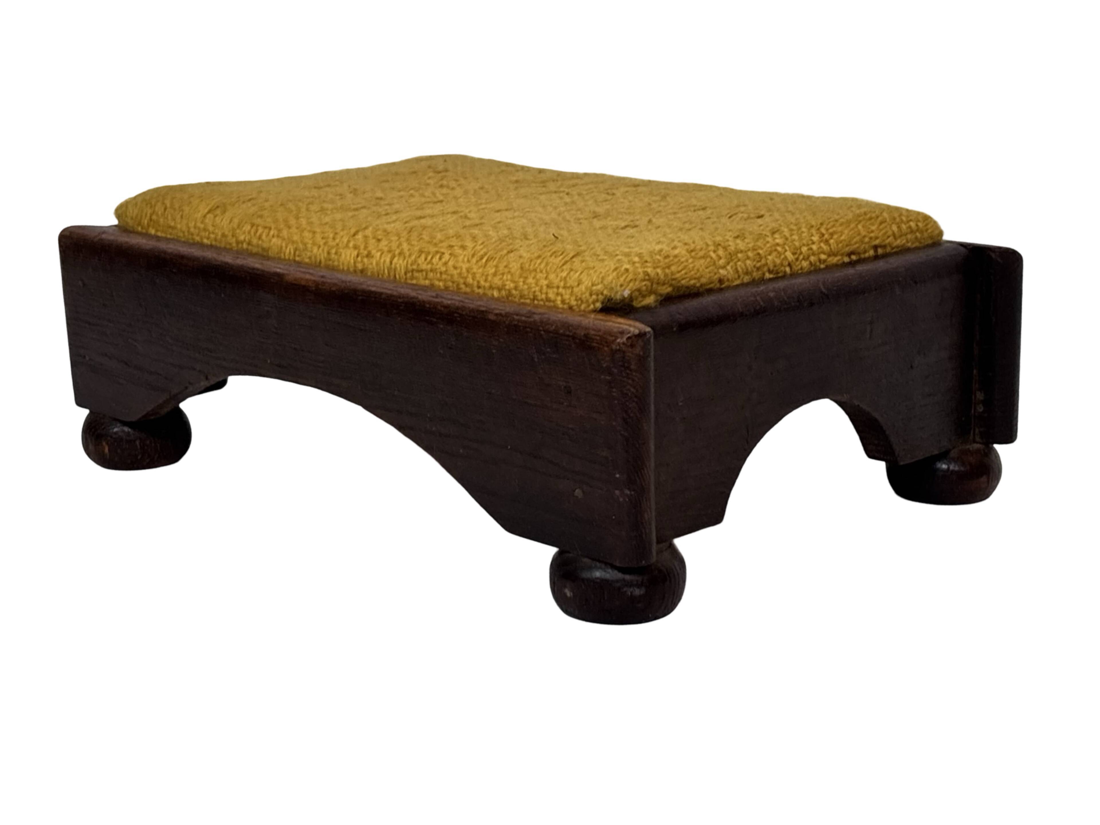 Art Deco footstool foot rest minimalist 30's design