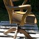 Swivel armchair