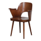 Wooden armchair by Lubomir Hofmann for Ton, 1960
