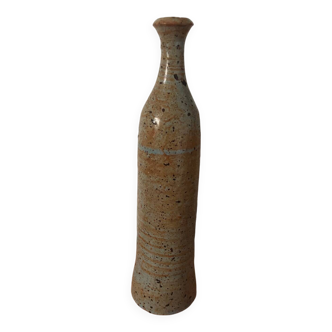 Vase en grès pyrite signé Cordier 1974