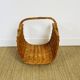 Vintage wicker basket 1960