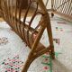 Rattan basket head and foot
