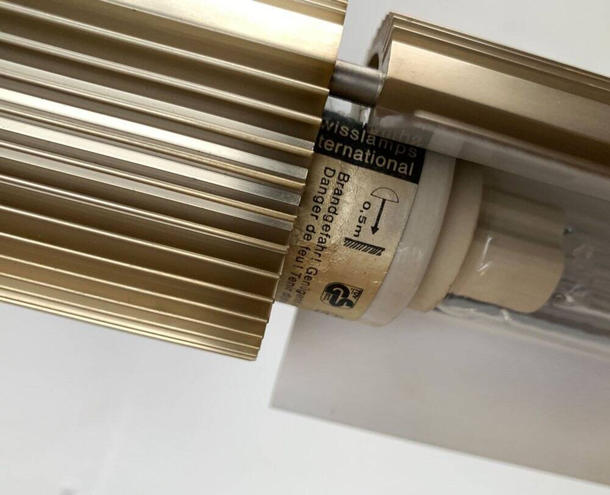 Space Age table lamp by V. Frauenknecht for Swisslamps International, 1970s.