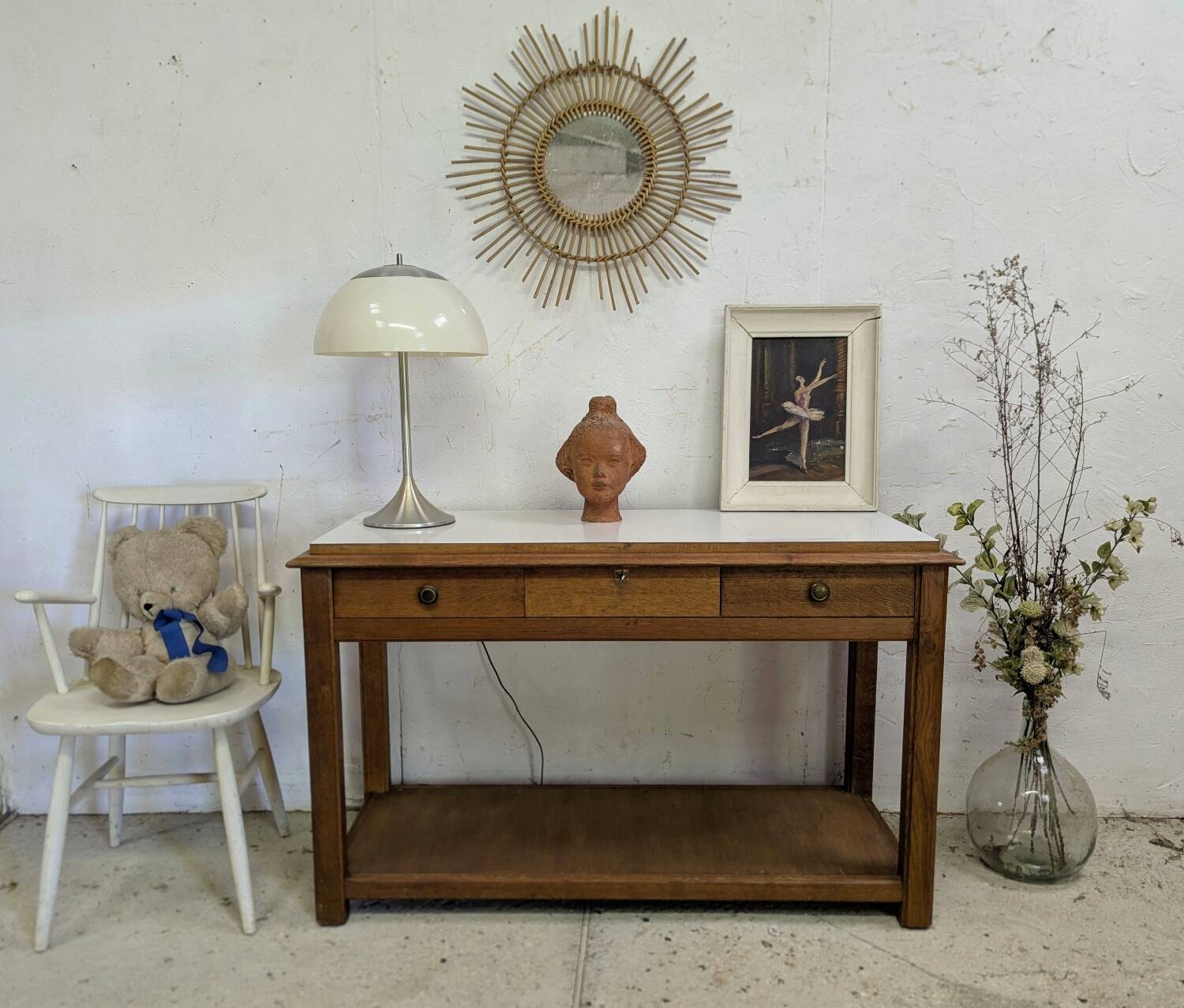 Console table draper furniture 60/70 kitchen island counter