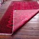 Handmade Turkmen Bukhara Rug 292x201cm