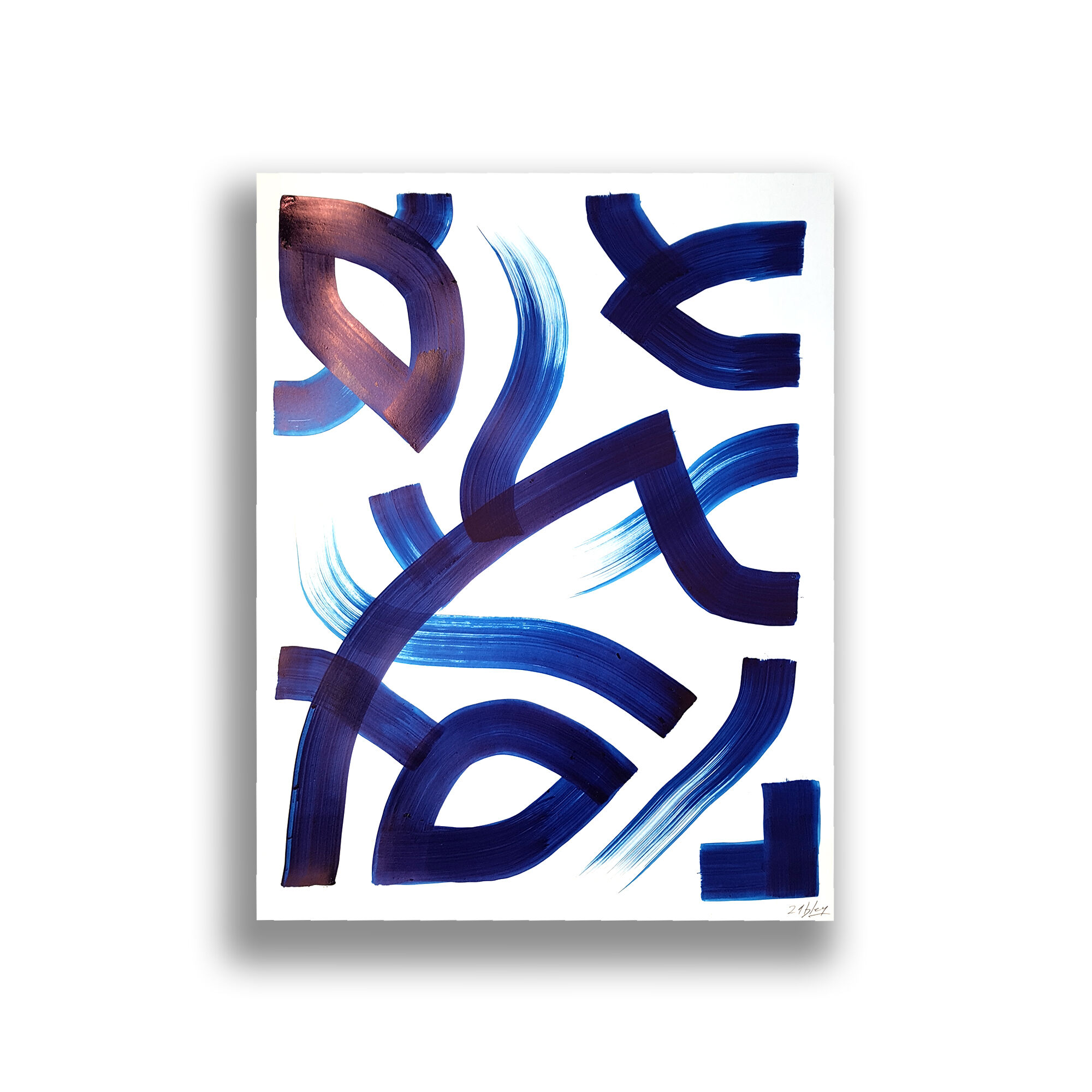 Painting on paper - Untitled