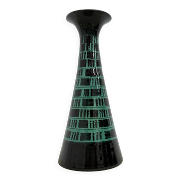 Italian ceramic vase from Bitossi, 1970s