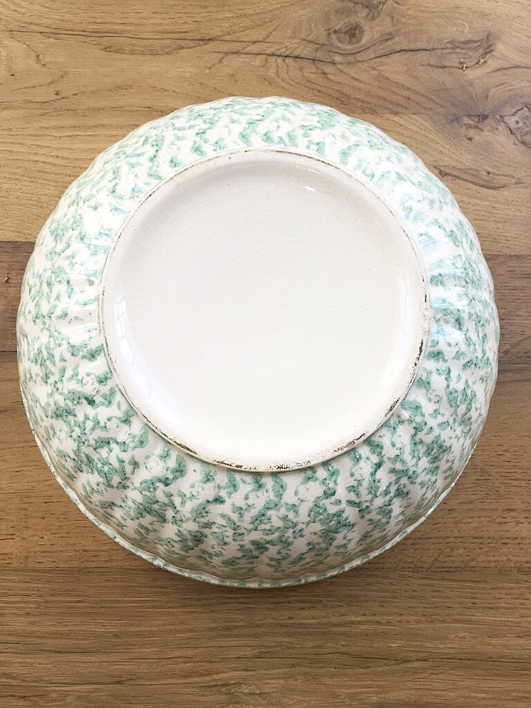 Green speckled flat XL