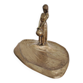Bronze figurine by Peter Tereszczuk.