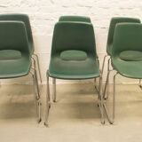 6 vintage chairs by Marko Ca 1970