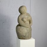 Imitation stone resin sculpture, circa 1960