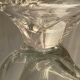 Mortar with crystal pestle signed daum