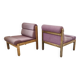 Pair of vintage Socol Souvignet armchairs, 1960