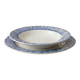 Set of 10 vintage earthenware deep plates