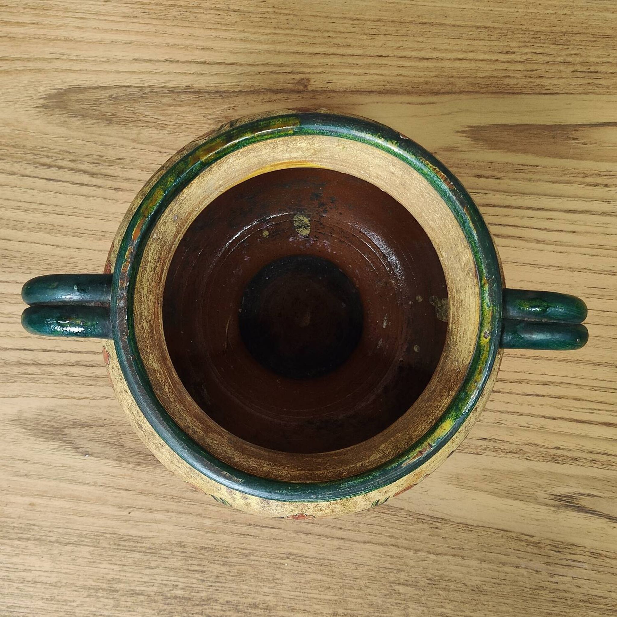 Large Italian Terracotta Vase by Dante Milani Montopoli, 1930s