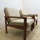 Paire de fauteuils en teck, Komfort Møbler, Danemark 1960